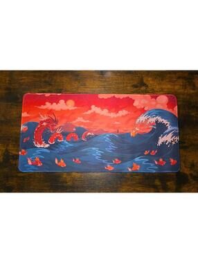 Pokemon Red Gyarados Desk Mat